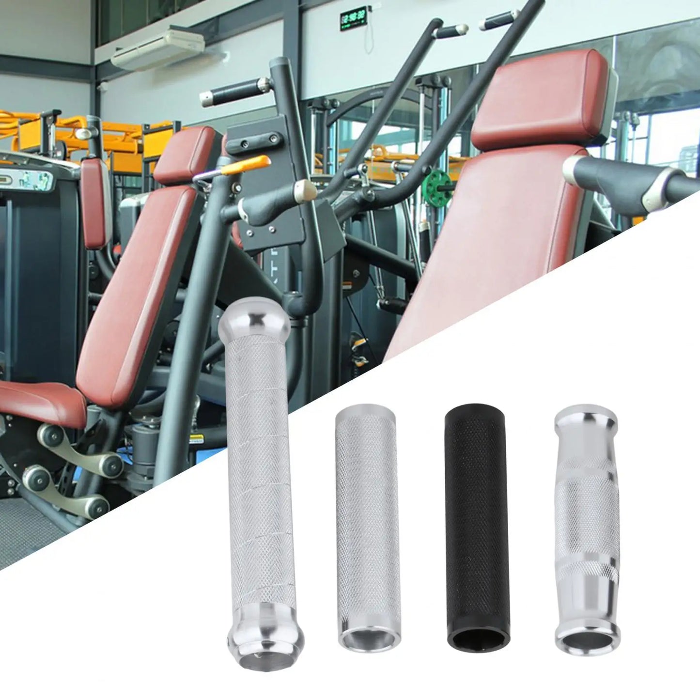 Aluminum Alloy Handle Fitness Equipment Accessories for Strength Training Fitness Home Gym Men Women Bodybuilding