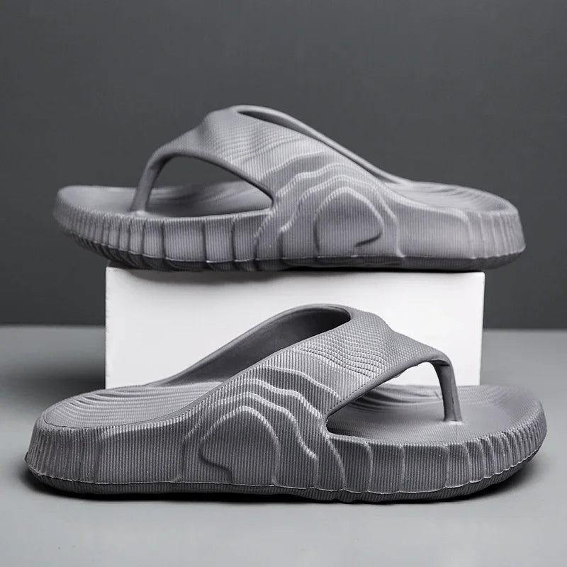 Summer Man Slippers Walk Around Home Flip Flop Men's Comfortable Slipper Man Luxury 2024 Adult Men's Sandal Slipers House Shoes