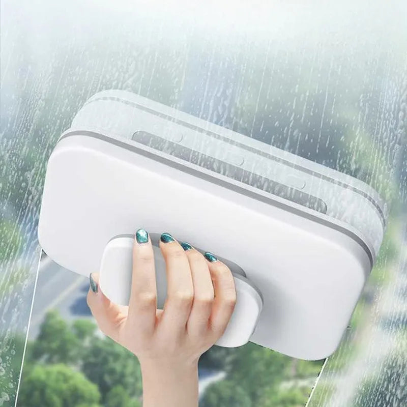Magnetic Double-Sided Window Cleaner - Strong Suction for High-Rise Buildings & Home Use