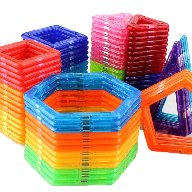 110-184pcs Mini Size Magnetic Constructor Designer Set Magnetic Building Blocks Magnet Bircks Educational Toys For Children Gift
