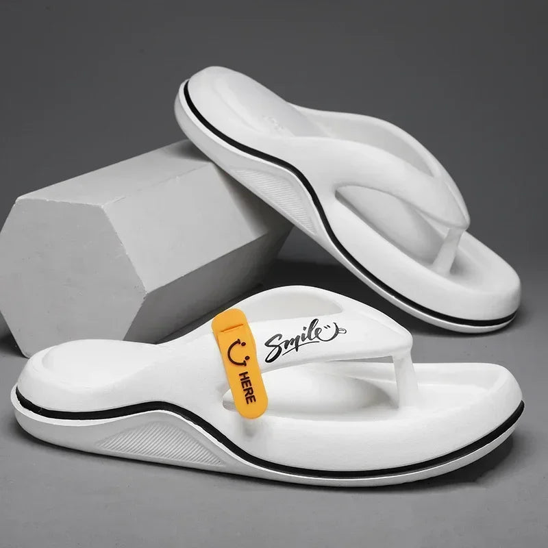 Living Room Slippers Man 2024 Men's Summer Sandals for Men Adult Men's Sandal Flip-flops House Shoes Brand Slippers Luxury Flop