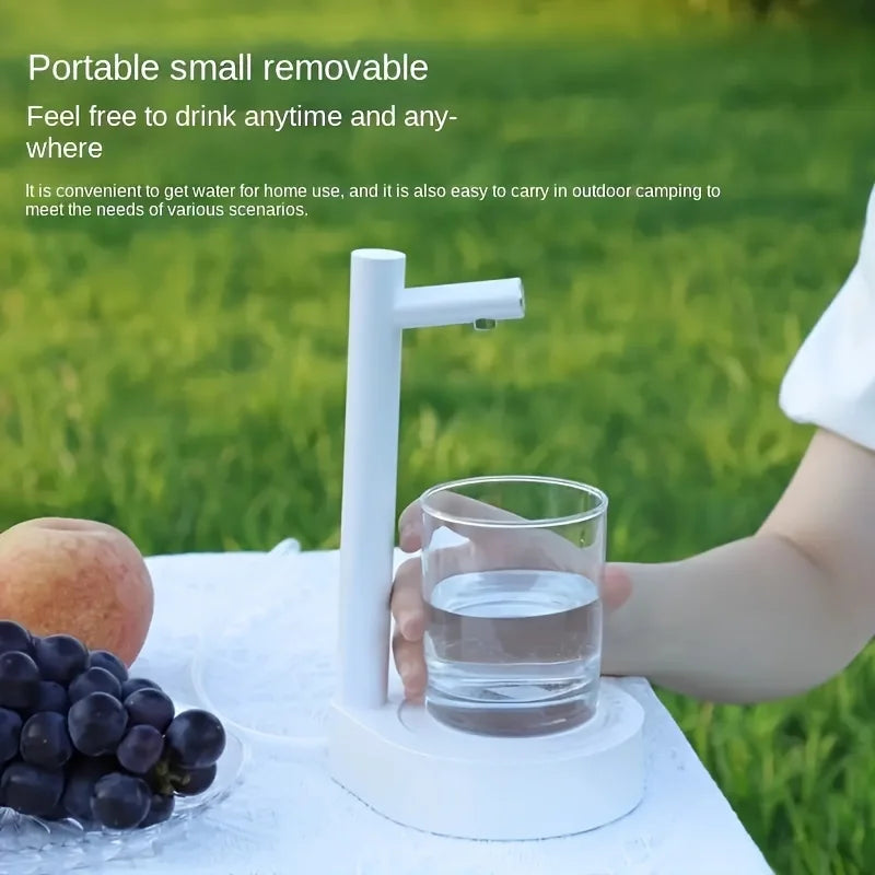 Electric gallon pump desktop water dispenser, rechargeable water bottle pump, automatic water dispenser
