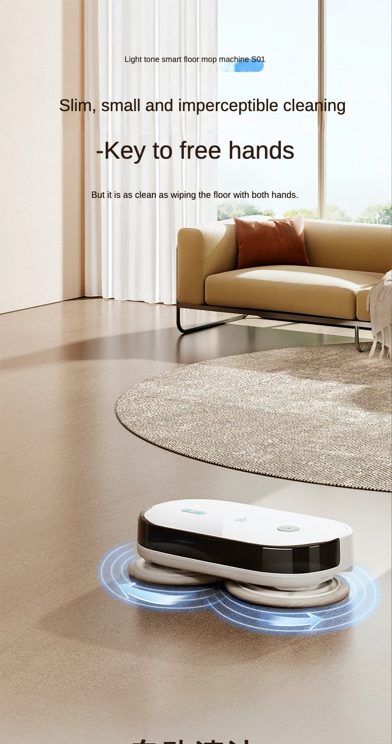 Smart Mopping Robot Sweeping Robot Household Full Automatic Mopping Washing Dedusting Clean Mop Machine Robot Cleaner