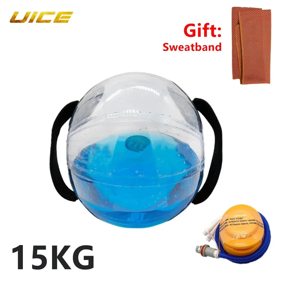 Gym Accessories 15-35kg Weightlifting Sports Gym Fitness Aqua Ball Water Power Bag Bodybuilding Accessory Heavy Duty Power Bags