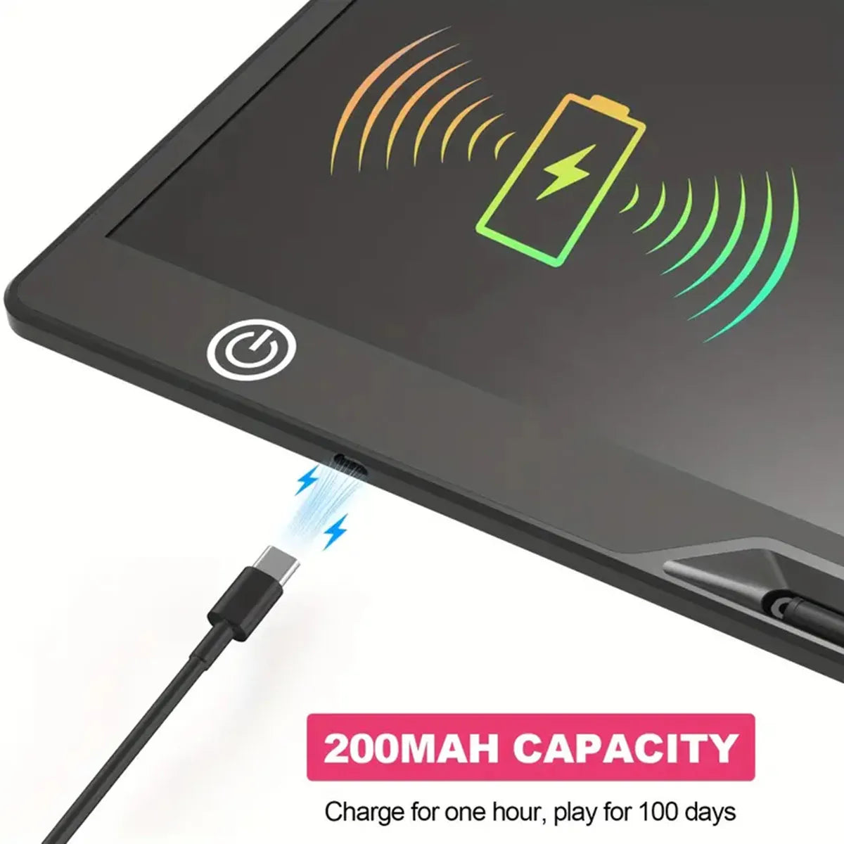 16inch/41cm USB Rechargeable LCD Writing Tablet, Birthday, Christmas, Or Halloween Gift