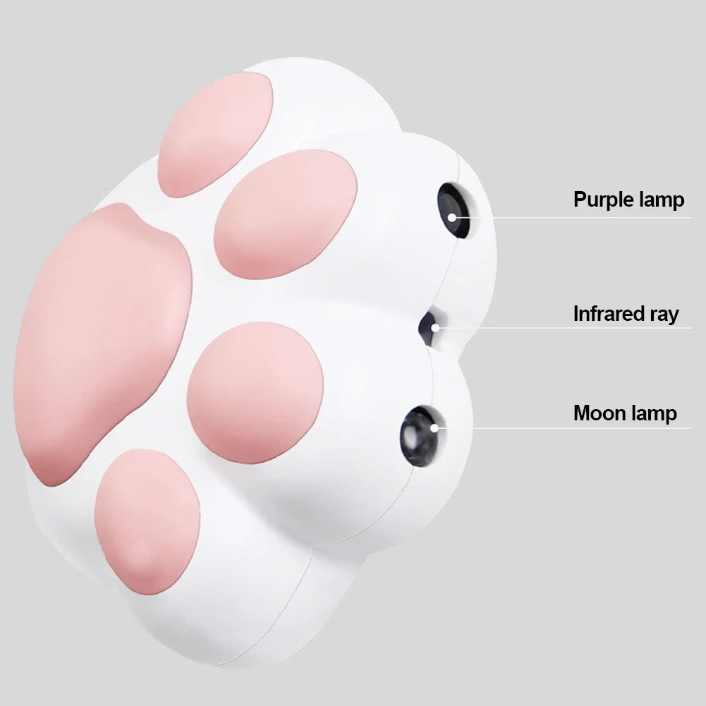 LED Cute Laser Transform Pattern Pet Cat Toys USB Rechargeable Toy Interactive Bright Animation Pointer Light Pen Training Toys