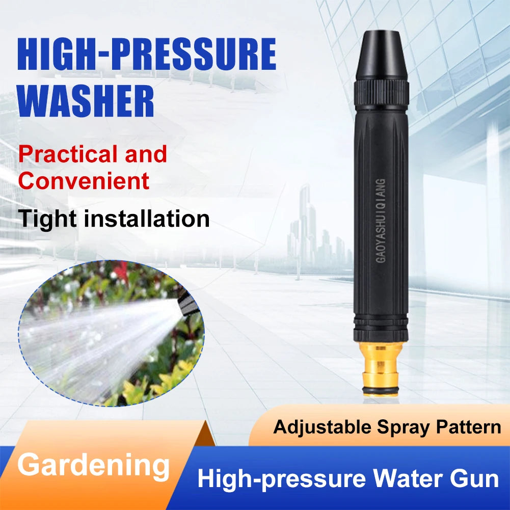 High Pressure Water Gun Spray Head for Cleaning, Car Washing Machine, Garden Watering Hose Nozzle, Foam Water Gun, Garden Tool