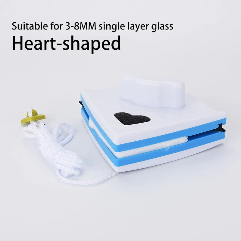 Double Side Glass Cleaning Brush Magnetic Window Cleaner Magnets Household Glass Wiper Cleaning Tools for Washing Window