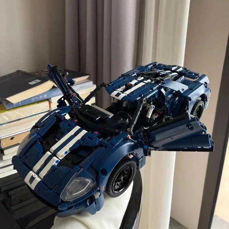 Technical 1486Pcs Classic GT Racing Car 1:12 Compatible 42154 Building Blocks MOC Expert Speed Sport Car Model Bricks Toys Gifts
