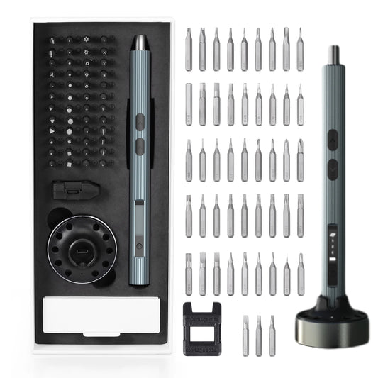 ORIA Precision Electric Screwdriver Set 52 in 1 Cordless Repair Tool with Charging Dock Screw Driver Set Bits for Phone Laptop