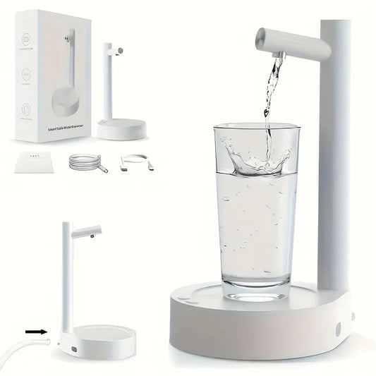 Electric gallon pump desktop water dispenser, rechargeable water bottle pump, automatic water dispenser