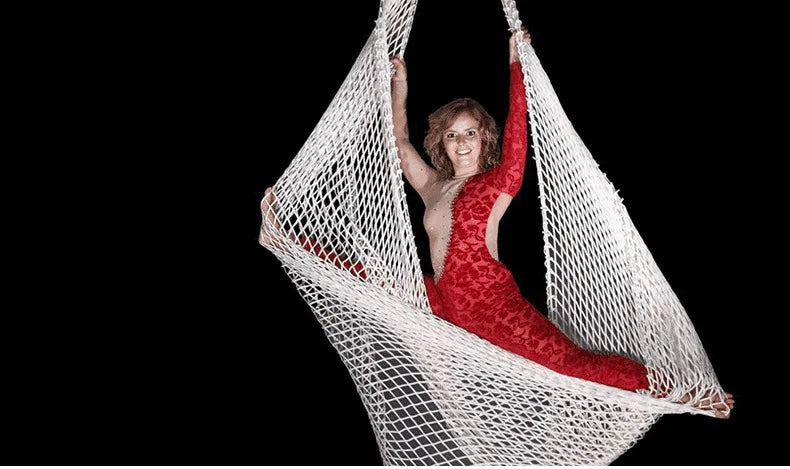 High altitude yoga fishing net hanging net, aerial yoga hammock, swing net rope hanging net, bed net, yoga yoga yoga studio