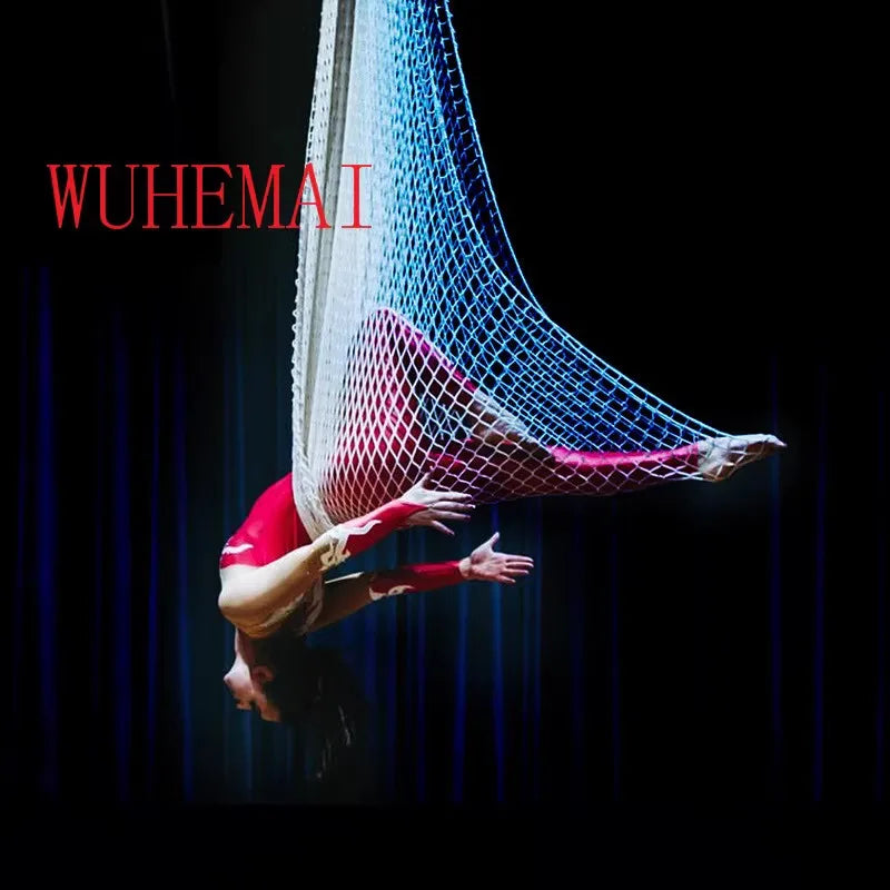 High altitude yoga fishing net hanging net, aerial yoga hammock, swing net rope hanging net, bed net, yoga yoga yoga studio