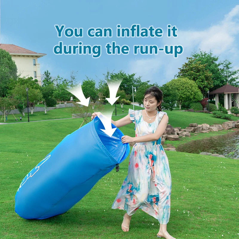 Lazy Sofa Trend Outdoor Products Fast Infaltable Air Bed Good Quality Sleeping Bag Inflatable Air Bag Portable Beach Sofa