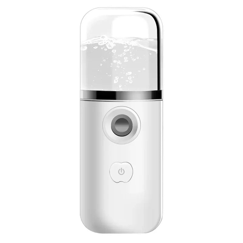 Mini Portable Humidifier Nano Mister Facial Steamer Device Beauty Spray Hydrating Apparatus Cold Spray Apparatus Rechargeable