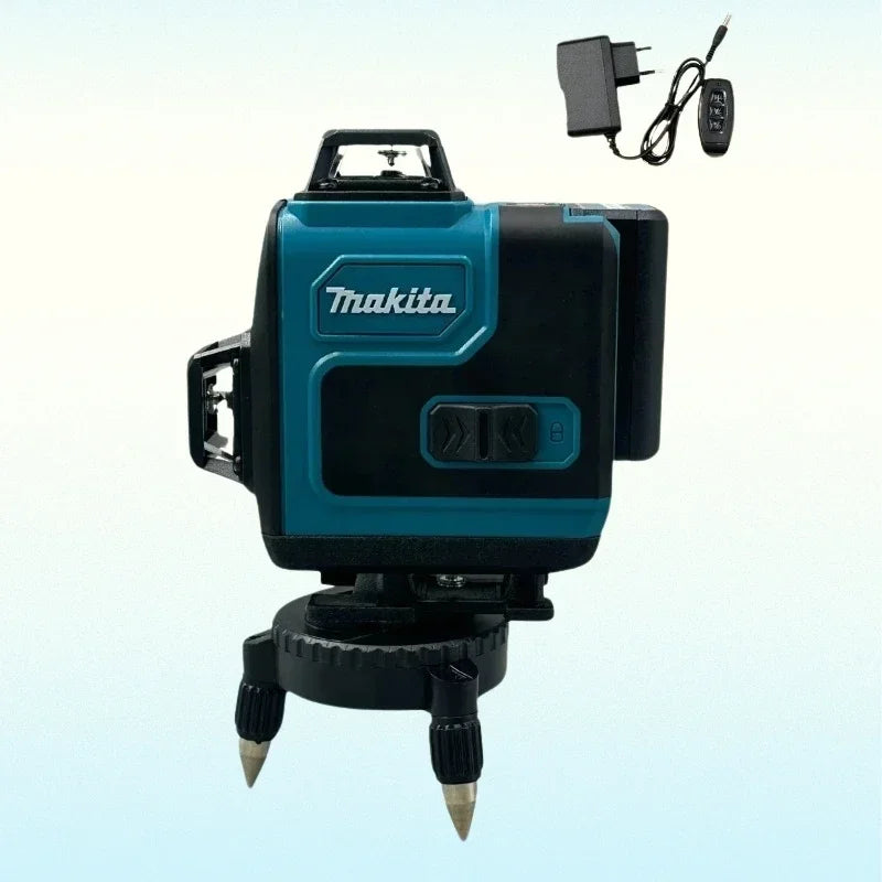 Makita High-Precision 16-Line 360 Horizontal Vertical Cross Level Green Light Laser High-Precision Wall-Mounted Portable