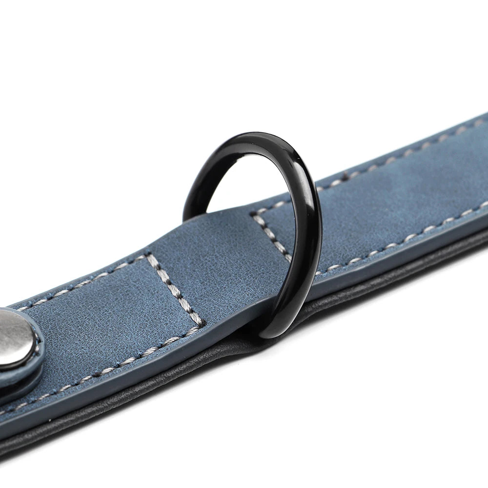 GPS Tracker Dog Collar PU Leather Dog  Collars Anti-lost Pet Pug Chihuahua Necklace Adjustable for Small Medium Large Dogs