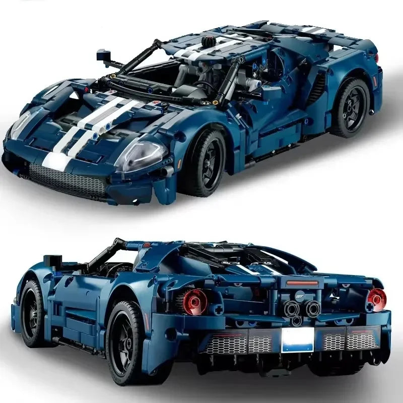 Technical 1486Pcs Classic GT Racing Car 1:12 Compatible 42154 Building Blocks MOC Expert Speed Sport Car Model Bricks Toys Gifts